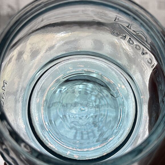 Ocean Organic Vodka Made In Hawaii Drinking Glass Holds 10 oz Ocean Blue - Picture 9 of 11